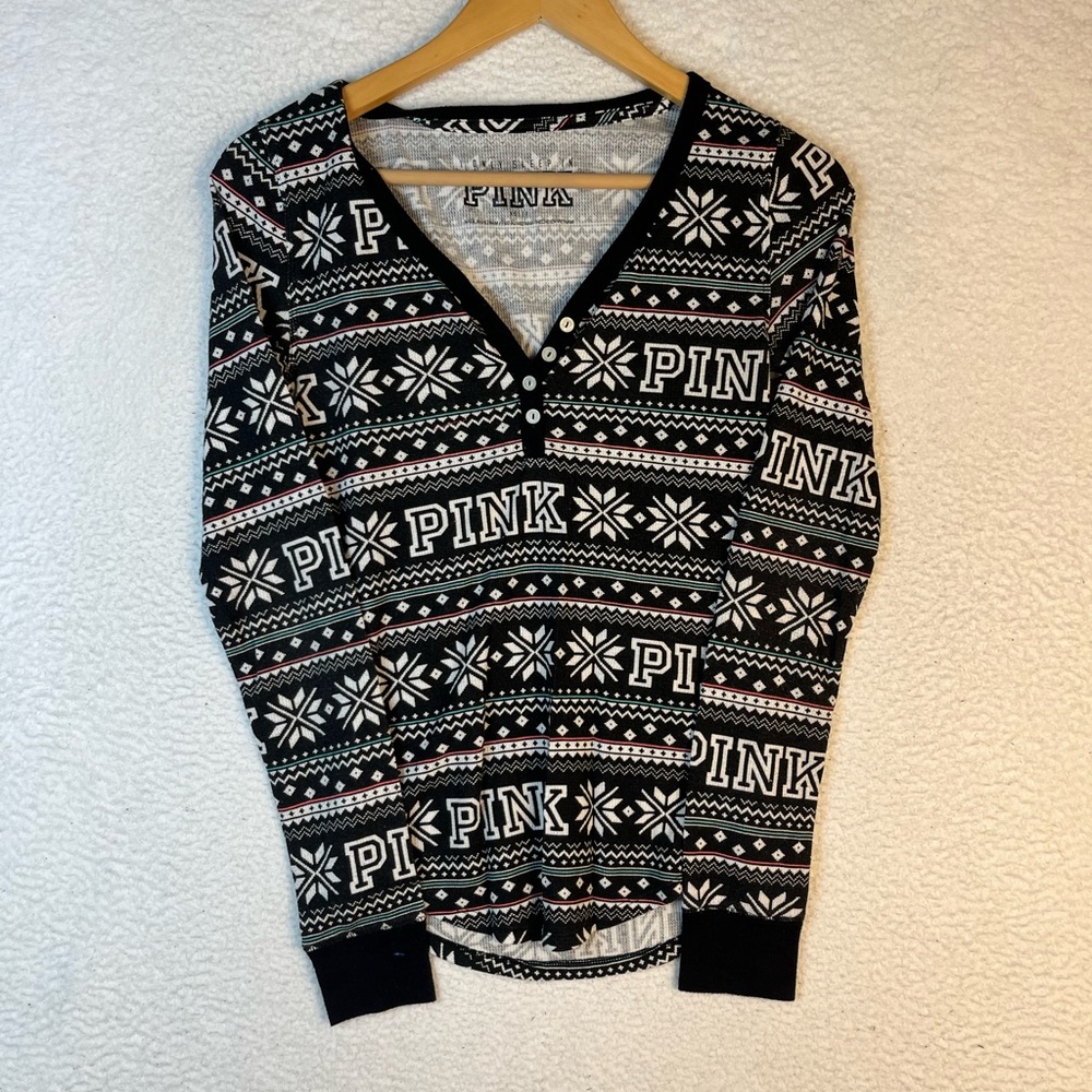 PINK Victoria’s Secret thermal long sleeve top